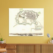 Toulon Leinwanddruck (Insitu (Wohnzimmer))