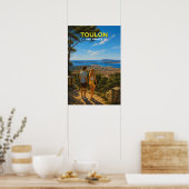 Toulon Mont Faron Poster (Küche)