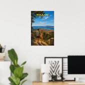 Toulon Mont Faron Poster (Heimbüro)
