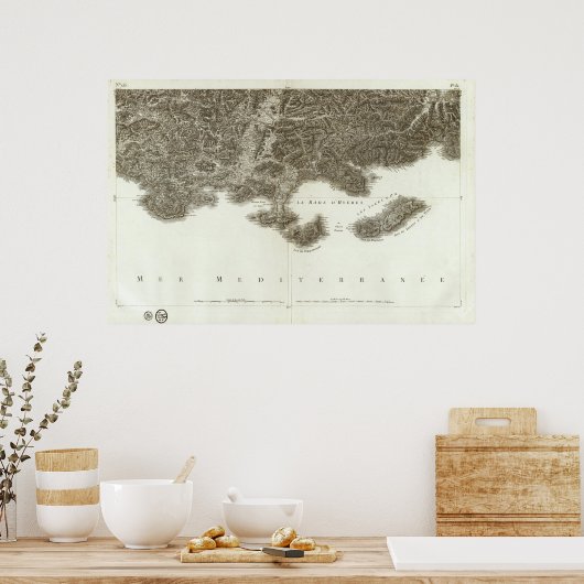 Toulon Poster (Küche)