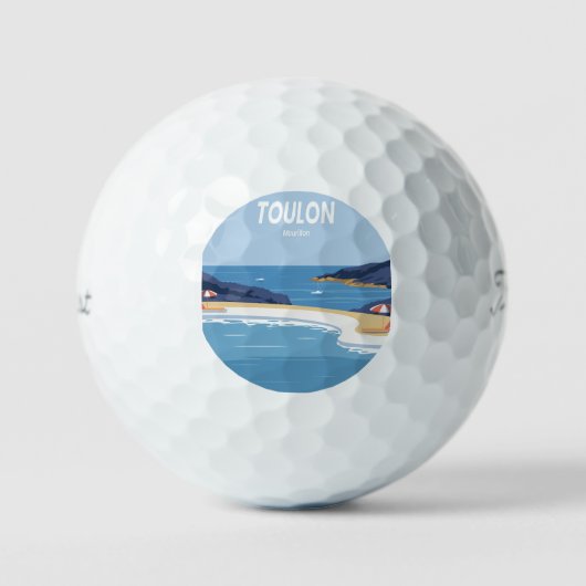 Toulon Sommerpool Golfball (Vorderseite)