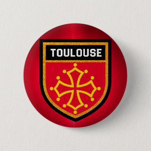 Toulouse Flag Button