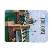 Toulouse Foto Vintage Magnet (Horizontal)