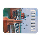 Toulouse Foto Vintage Magnet (Horizontal)