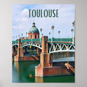 Toulouse Foto Vintage Poster