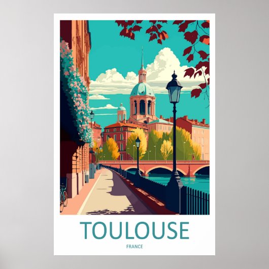 Toulouse France Poster (Vorne)