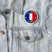 Toulouse Frankreich Button (Beispiel)