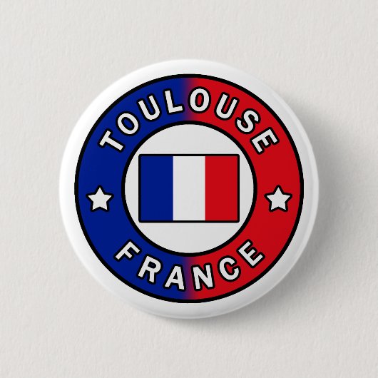Toulouse Frankreich Button (Vorderseite)