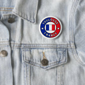 Toulouse Frankreich Button (Beispiel)