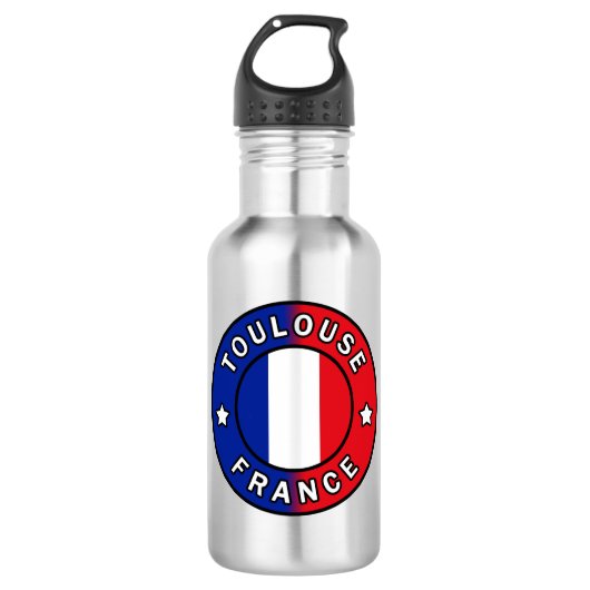 Toulouse Frankreich Edelstahlflasche (Vorderseite)