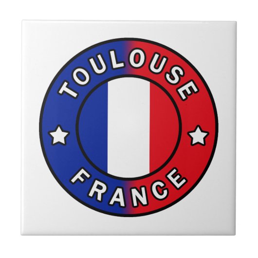 Toulouse Frankreich Fliese (Vorderseite)