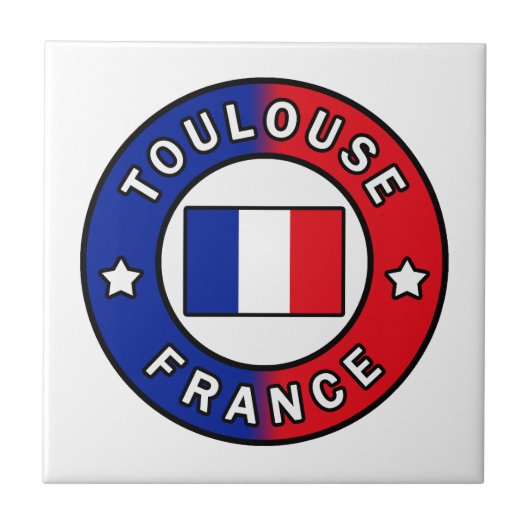 Toulouse Frankreich Fliese (Vorderseite)