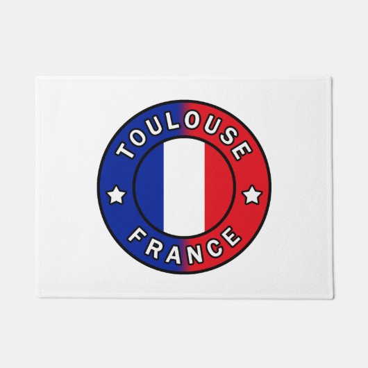 Toulouse Frankreich Fußmatte (Vorderseite)
