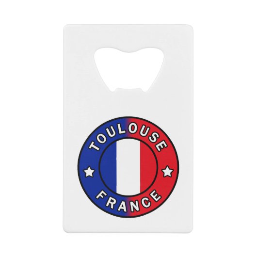 Toulouse Frankreich Geldbeutel Flaschenöffner (Vorderseite)