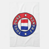 Toulouse Frankreich Geschirrtuch (Vertikal)