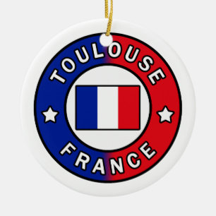 Toulouse Frankreich Keramik Ornament