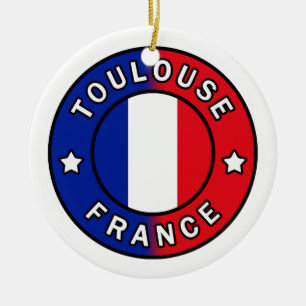Toulouse Frankreich Keramik Ornament