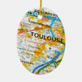Toulouse, Frankreich Keramik Ornament (Vorne)