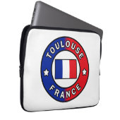 Toulouse Frankreich Laptopschutzhülle (Vorne Rechts)