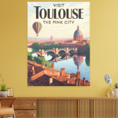 Toulouse Frankreich Leinwanddruck (Insitu (Wohnzimmer))