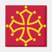 Toulouse Frankreich Magnet (Vorne)