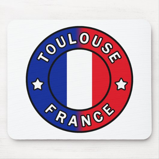 Toulouse Frankreich Mousepad (Vorne)