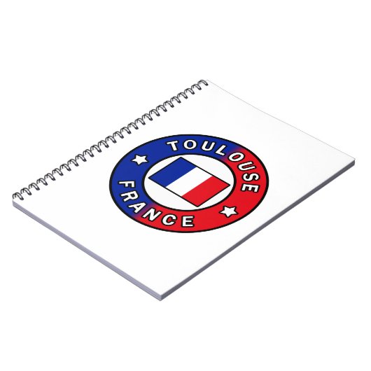 Toulouse Frankreich Notizblock (Linke Seite)