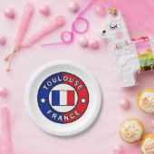 Toulouse Frankreich Pappteller (Party)