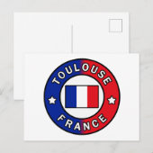 Toulouse Frankreich Postkarte (Vorne/Hinten)