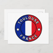 Toulouse Frankreich Postkarte (Vorne/Hinten)