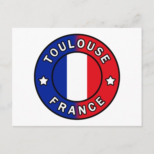 Toulouse Frankreich Postkarte (Vorderseite)