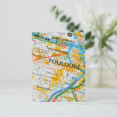 Toulouse, Frankreich Postkarte (Stehend Vorderseite)