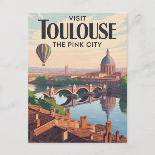 Toulouse Frankreich Postkarte (Vorderseite)