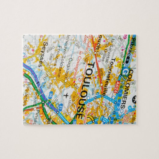 Toulouse, Frankreich Puzzle (Horizontal)