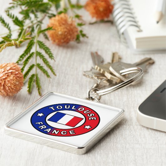 Toulouse Frankreich Schlüsselanhänger (Seite)