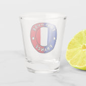Toulouse Frankreich Schnapsglas (Rückseite)