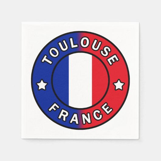 Toulouse Frankreich Serviette (Vorderseite)