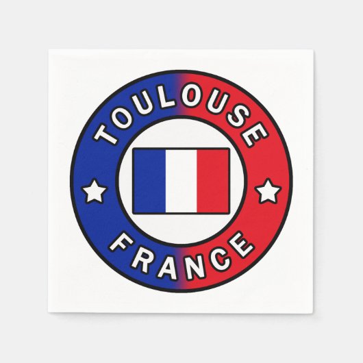 Toulouse Frankreich Serviette (Vorderseite)