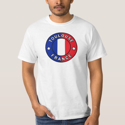 Toulouse Frankreich T-Shirt (Vorderseite)