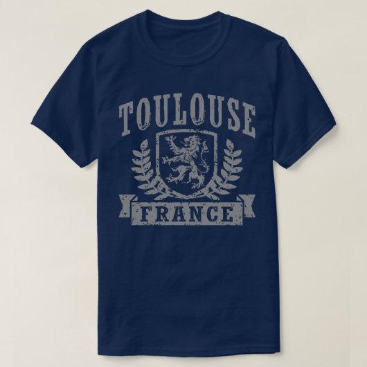 Toulouse Frankreich T-Shirt (Design vorne)