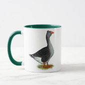 Toulouse-Gans durchgeheftet Tasse (Links)