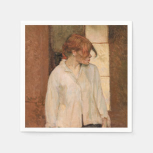 Toulouse-Lautrec - A Montrouge, Rosa La Rouge Serviette