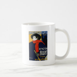 Toulouse-Lautrec Ambassadeurs Aristide Bruant Kaffeetasse