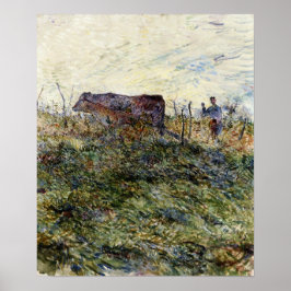 Toulouse-Lautrec - Arbeit unter den Weinreben 1883 Poster