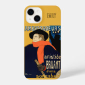 Toulouse-Lautrec | Aristide Bruant | individuell a iPhone Hülle (Rückseite)