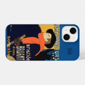 Toulouse-Lautrec | Aristide Bruant | individuell a iPhone Hülle (Rückseite (Horizontal))