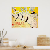 Toulouse-Lautrec Art Nouveau Poster (Küche)