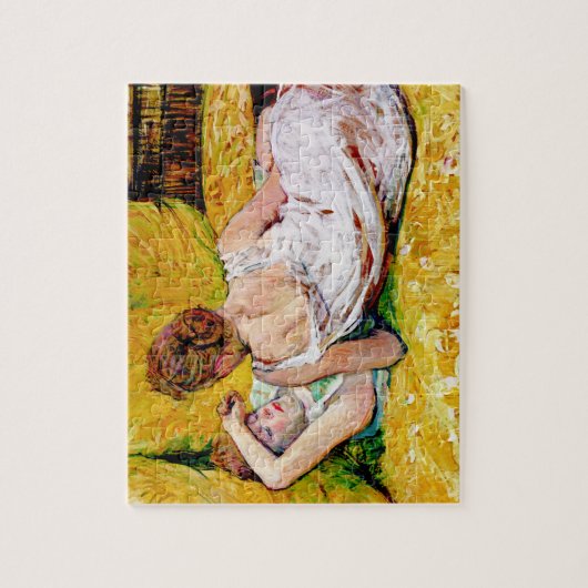 Toulouse-Lautrec Art Puzzle: Zwei Freunde Puzzle (Vertikal)