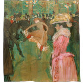 Toulouse-Lautrec - Auf dem Weg zum Tanz Duschvorhang (Vorderseite)