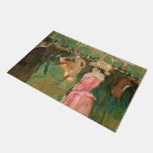 Toulouse-Lautrec - Auf dem Weg zum Tanz Fußmatte (Schrägansicht)